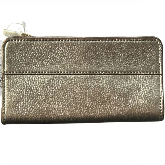 NWT Michael Kors Gold Studded Wallet - Picture 2 of 8